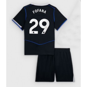 Dětské fotbalový komplet Chelsea Wesley Fofana #29 Tretí košile 2025-26 Krátkým Rukávem